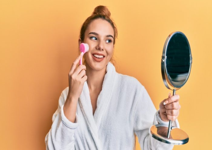 brosse nettoyante visage